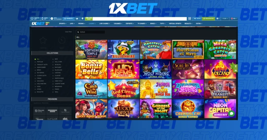 Welcome to 1xBet Casino Online for Ethiopian players